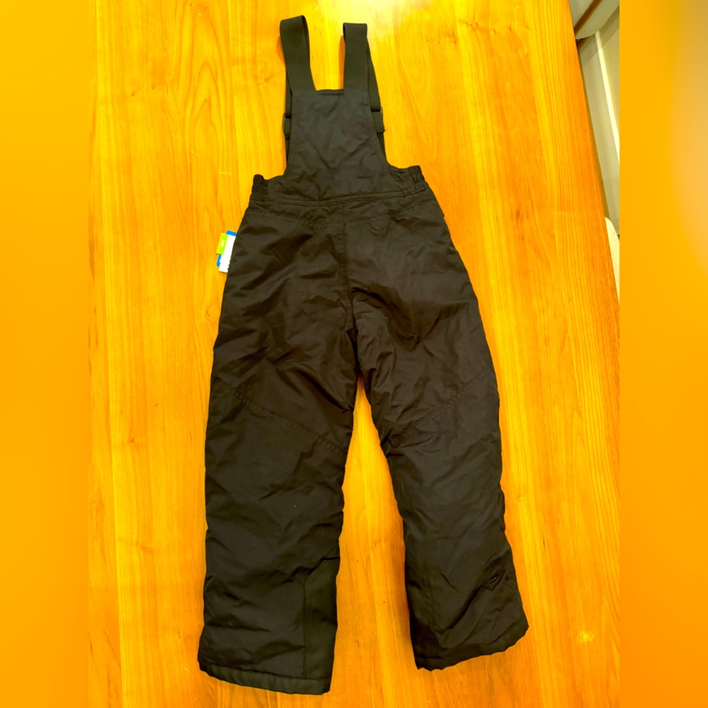 SLALOM KIDS 4/5 SKI OVERALLS BLACK BRAND NEW